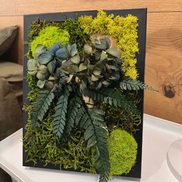 Tableau végétal stabilisé 18x24 cm